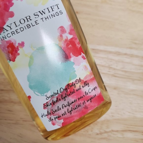 Taylor Swift Incredible Things Body Oil HTF - Picture 2 of 3